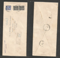 Bc - Zanzibar. 1946 (10 Nov) GPO - Nairobi, Kenya (18 Nov) France Consular Mail. Registered Multifkd VICTORY Issue Overp - Other & Unclassified