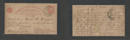 Hungary. 1892 (18 Oct) Fiume (Hungary Period) - Madeira, Portuguese Atlantic Island, Funchal (2 Nov) 5h Red Early Stat C - Sonstige & Ohne Zuordnung