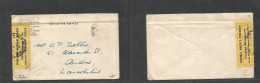 Poland. 1943 (15-19 June) Polish Troops Under Canadia Legion War Services. OAS. FPO Multifkd Envelope To Airdrie, Lanank - Autres & Non Classés