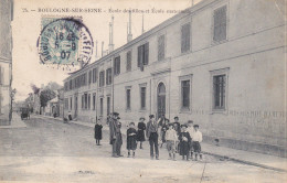 1907 BOULOGNE-sur-SEINE - Ecole Des Filles Et Ecole Maternelle - Boulogne Billancourt