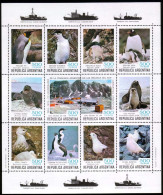 Argentina - 1980 - Antártida Argentina - Fauna Antártica - Aves - Pingüinos - Focas - Nuevos