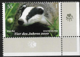 2009  Deutschland Germany . Mi. 2767** EUR  MNH  Dachs (Meles Meles) - Ungebraucht