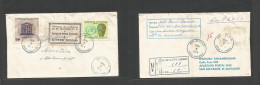 Salvador, El. 1974 (7 Nov) San Julian - San Salvador. Registered Reverse Multifkd Insured $28 Envelope, With Reverse Cie - El Salvador