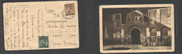 Marruecos - British. 1932 (25 Jan) BPO Marrakesh - Switzerland, St. June. Multifkd Ppc, Overprinted Issue, French Curren - Morocco (1956-...)
