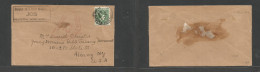 Sudan. 1940 (17 Nov) Sudan Mission, Jos, Nigeria - USA, Albany, NY. Unsealed Censor WWII. Single 1/2d Green Fkd Envelope - Soudan (1954-...)