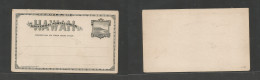 Usa - Hawaii. 1881. 2c Black Stat Card Mint. Fine. - Other & Unclassified