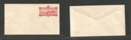 Usa - Hawaii. 1884. 2c Intense Red View Stationary Envelope. VF Mint. - Autres & Non Classés