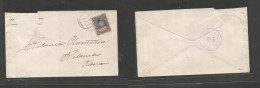 Usa - Hawaii. 1894 (29 Jan) Honolulu - Kilauea, Kanai (30 Jan) Provisional Red Ovptd 2c Stamp, Tied Cds Grill, On Scarce - Autres & Non Classés