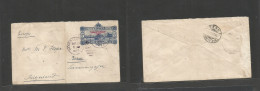 Usa - Hawaii. 1897 (20 March) Liku, Kauai - Switzerland, Bern (15 Apr). Provisional Red Overprinted 5c Blue Stat Env, De - Andere & Zonder Classificatie