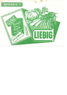 Buvard Liébig N° 7 Belle Saison Vert - Potages & Sauces