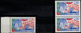 FRANCE - YT N° 2556a Et B "LE THERMALISME" Avec Le Prix En ROUGE Et Les Doigts Coupés.Bas Prix, à Saisir. - Unused Stamps