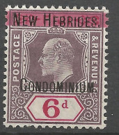 NOUVELLES-HEBRIDES N° 10 NEUF* LEGERE TRACE DE  CHARNIERE  / Hinge  / MH - Unused Stamps
