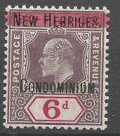 NOUVELLES-HEBRIDES N° 10 NEUF* LEGERE TRACE DE  CHARNIERE  / Hinge  / MH - Nuovi