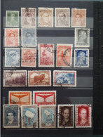 Timbres Argentine : Lot De 1923- 1952  & - Usati