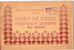 Bibliothèque DMC - POINT DE CROIX - Nouveaux Dessins - IIIème Série - Punto Croce