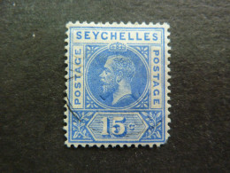 SEYCHELLES, Année 1912, YT N° 67 Oblitéré - Seychelles (...-1976)