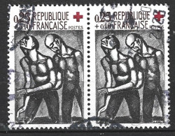 FRANCE. N°1324 De 1961 Oblitéré. Aveugle. - Handicaps