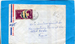 COMORES-- Lettre-  Pour Françe-cad Moroni 24-10-1975 StampN°A 23 P Oisson Zanlus Cornutus - Brieven En Documenten