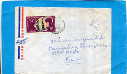 COMORES-- Lettre-  Pour Françe-cad Moroni 24-10-1975 StampN°A 23 P Oisson Zanlus Cornutus - Lettres & Documents