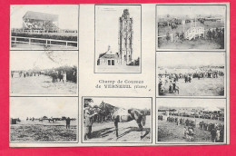 Cpa 27 Verneuil, Champ De Courses, Multi-vues, Belle Carte, Dos écrit  1924 Voyagé Voir Scannes - Verneuil-sur-Avre