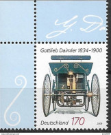 2009 Deutschland Germany Mi. 2725**MNH  EOL  175. Geburtstag Von Gottlieb Daimler. - Ungebraucht