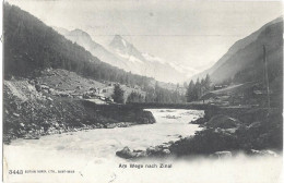 Am Wege Nach Zinal 1905 Burgy - Anniviers