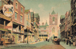 CPA Bridge Street And St Peters's-Chester-RARE    L2404 - Chester