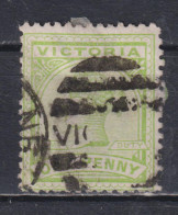 Timbre Oblitéré  De Victoria De 1886 N° 96 - Usados