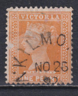 Timbre Oblitéré  De Victoria De 1891 N° 102 - Usados
