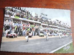 Carte Postale-24 Heures Du Mans-départ-années 50 -voitures-circuit - Le Mans