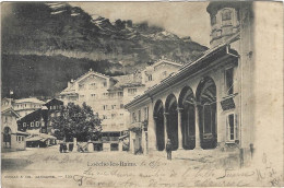 Loèche-les-Bains 1901 Animée - Loèche-les-Bains