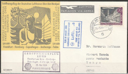 BRD Flugpost /Erstflug Boeing 707  LH 650 Frankfurt - Tokio  28.5.1964 Ankunftstempel 29.5.64 (FP 254 ) - First Flight Covers