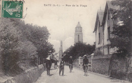 1910 BATZ RUE DE LA PLAGE - Batz-sur-Mer (Bourg De B.)