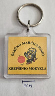 Šarūno Marčiulionio Krepšinio Mokykla Lithuania Basketball Club Pendant Keyring PRIV-1/3 - Habillement, Souvenirs & Autres