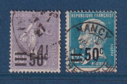France - YT N° 222 Et 223 - Oblitéré - 1926 à 1927 - Oblitérés