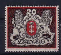 DANZIG 1921 - MNH - Mi 89X - Neufs