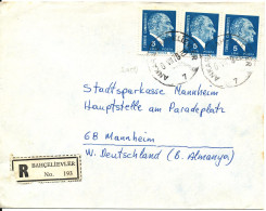 Turkey Registered Cover Sent To Germany Bahcelievler 6-8-1979 - Briefe U. Dokumente