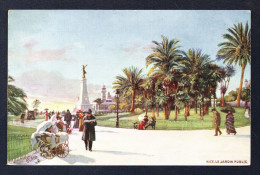 06. Nice. Jardin Public ( 1852). Monument Du Centenaire ( André Allar-1896). Carte  Raphael Tuck / Oilette - Parks, Gärten