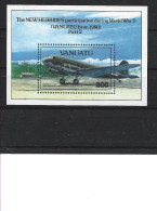 1993 VANUATU BF 21** Avion, Guerre Mondiale - Vanuatu (1980-...)