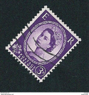 N° 331 Elizabeth II 3P  Timbre GRANDE BRETAGNE OBLITÉRÉ  1958 Stamp Royaume Uni GB Postage Revenue - Usati