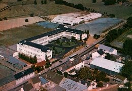 CPM - DERVAL - École Secondaire D'Agriculture Rue De Rennes (Vue Aérienne) - Edition Combier - Derval