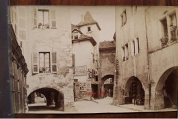 Photo 1890's Talloires Haute Savoie France Tirage Albuminé Albumen Print Vintage - Plaatsen