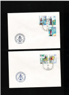 Ddr -germania Est - 1975 Fdc Fari/ Lauchtthurme - 1971-1980