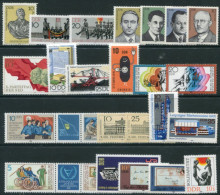 DDR 1981 Fourteen Commemoratiove Issues  MNH / ** - Nuevos