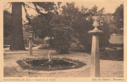 MONTENDRE : SQUARE DE LA GARE - Montendre