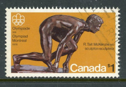 Canada USED 1975 Olympic Sculptures - Oblitérés