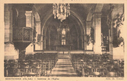 MONTENDRE : INTERIEUR DE L'EGLISE - Montendre