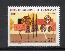 Nlle CALEDONIE N° 412   NEUF AVEC CHARNIERE COTE  2.00€    PROTECTION DES ARBRES - Ongebruikt