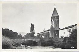 CPSM Saint-Etienne-de-Baigorry Le Pont Micheléné L'Eglise La Noureppe - Saint Etienne De Baigorry