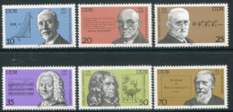 DDR 1981 Personalities MNH / **.  Michel 2603-08 - Unused Stamps